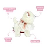 Lulu da Pomêrania com Mecanismo - 30cm